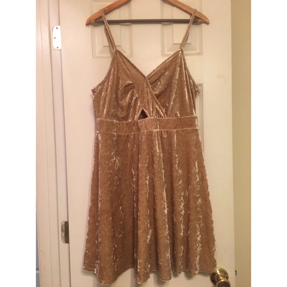 velvet dress